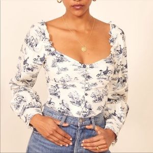 Reformation Long Sleeve Top